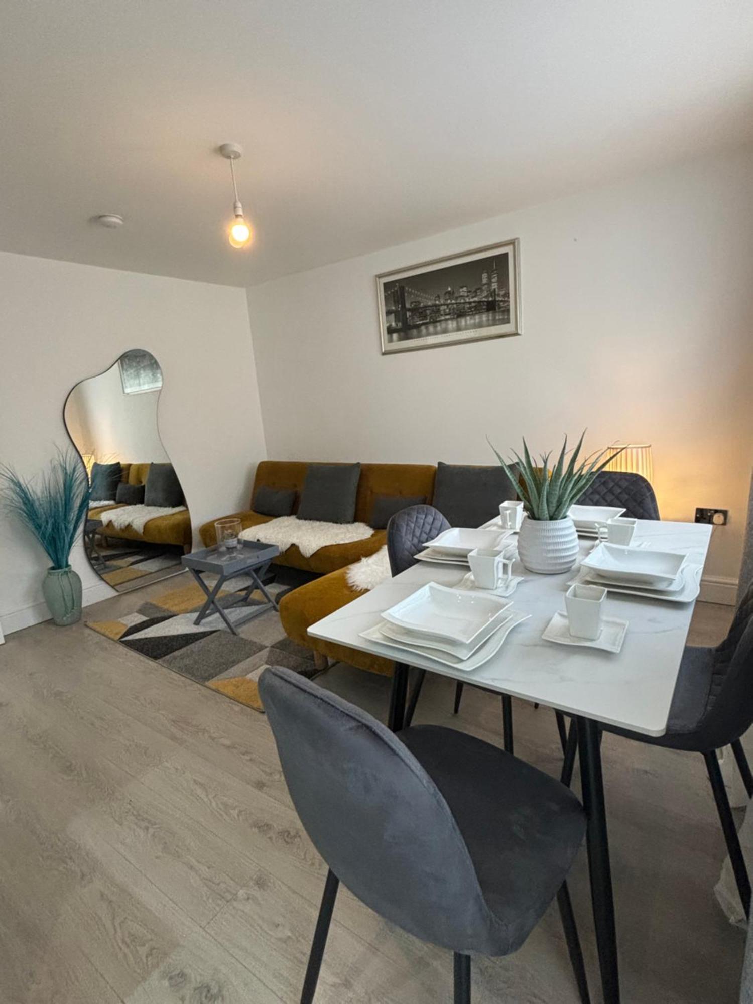 Apartamento Cosy Modern Flat With Garden Birmingam Exterior foto
